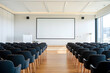 © shahnaz - Modern Conference Room with Rows of Empty Chairs