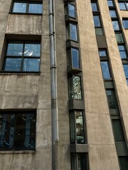 Canvas Print - Windows of a building.