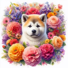 Sticker - Akita Inu - Shiba