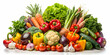 © janya - Fresh stack of assorted vegetables, fresh, stack, assorted, healthy, organic, farm, market, vibrant, colorful, raw, natural