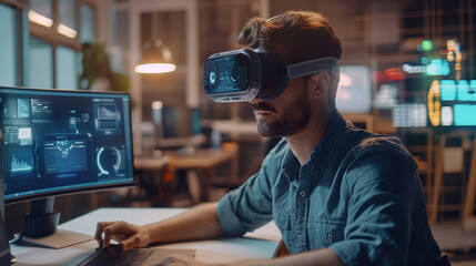 Poster - use of augmented reality technology for software development 