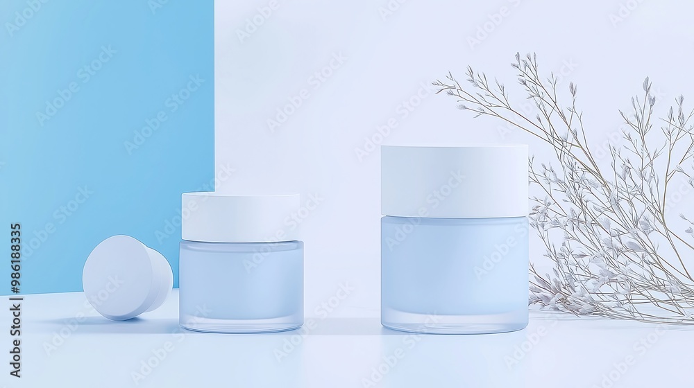 Modern minimalist corporate identity and product packaging mockups for ...