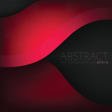 graphic vector curve line overlap background for text and message design