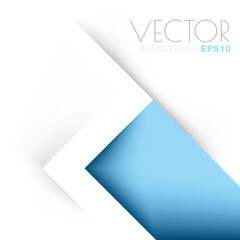 Fototapete - graphic geometric triangle overlap vector layer background for text and message design
