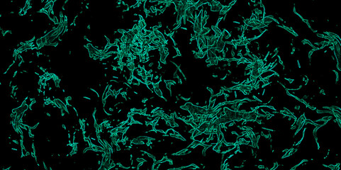 Wall Mural - abstract dark green acrylic pours liquid marble surface design. abstract background with grunge desi
