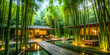 © janya - Tranquil bamboo forest hotel surrounded by lush greenery and serene atmosphere, Bamboo, Forest, Hotel, Tranquil