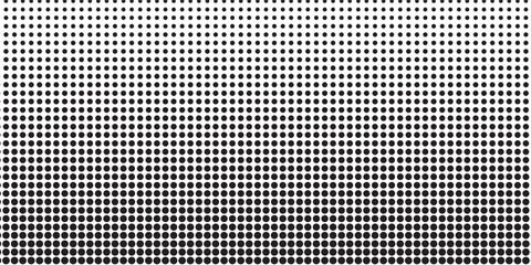 Poster - Dot pattern seamless background. Polka dot pattern template Monochrome dotted texture modern seamless