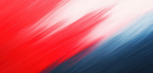 Wall Mural - A red and blue stripe with a white background