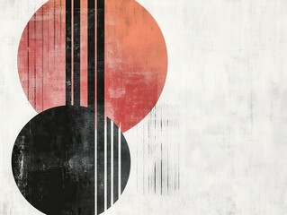 Poster - Minimalist Abstract Shapes in Modern Art Design