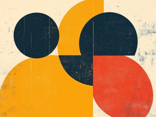 Poster - Modern Abstract Shapes for Creative Design