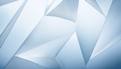 Wall Mural - abstract blue background with triangles