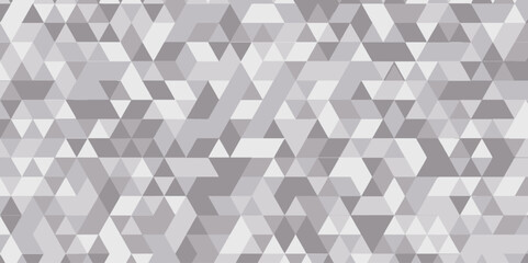 Wall Mural - Polygonal Mosaic Background. grey and white abstract mosaic seamless pattern. Vector crack background. Endless texture. Gray Geometric Retro tiles pattern Fabric vintage print, vector illustration.	
