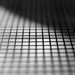 Sticker - Grid pattern with shadow