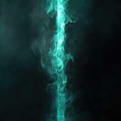 Wall Mural - Abstract smoke art