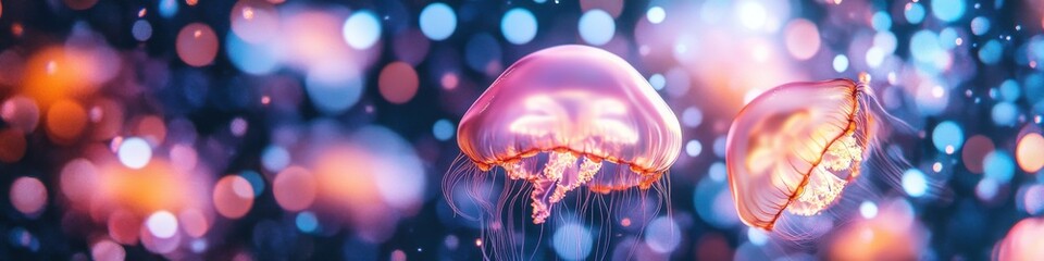 Sticker - Beautiful jellyfish