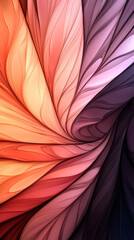 Wall Mural - Abstract swirl of vibrant colors.