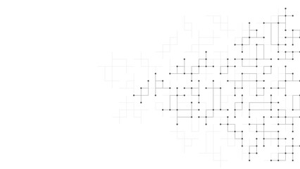 Poster - minimalistic vector texture with linear squares pattern. creative idea of modern design with abstrac