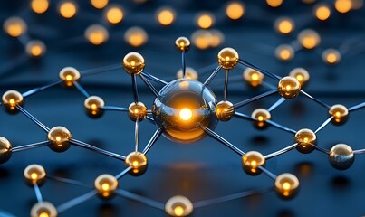 Poster - Exotic Quantum Material, A close-up view of a topological insulator showcasing intricate surface patterns and unique electronic properties.