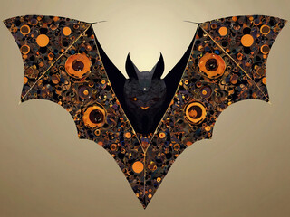 Wall Mural - Halloween Bat