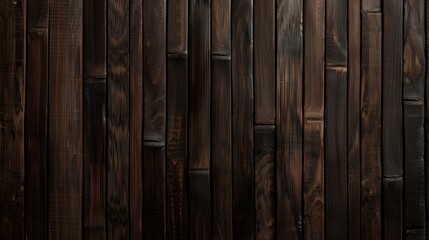 Sticker - Dark Wooden Plank Texture