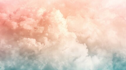 Sticker - Dreamy Pastel Cloudscape