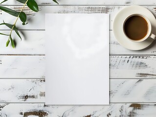 Wall Mural - blank book on white background book mockup