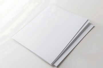 Wall Mural - blank book on white background book mockup