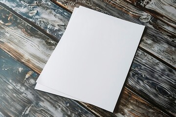 Wall Mural - blank book on white background book mockup