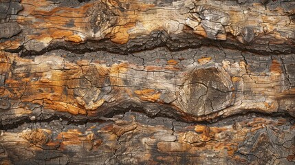 Sticker - Charred Wood Texture