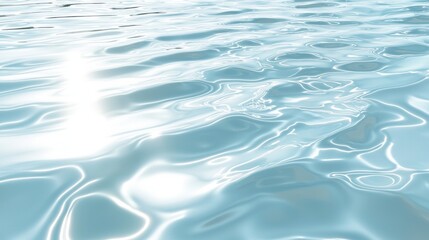 Poster - Abstract background of a liquid surface reflecting light. The gentle waves and ripples create a sense of tranquility and peace