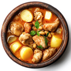 Sticker - Chicken Stew Isolated