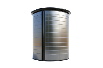 Aufkleber - Modern rainwater harvesting system, sleek design, ecofriendly technology,Isolated on transparent background