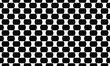 © Tanjil Arafat - Interlocking shapes pattern. High-contrast black and white geometric pattern. Ideal for backgrounds, textiles, or modern graphic design projects. vector illustration