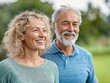 © ZMPixels - woman portrait mature couple happy together active bonding park outdoor middle aged man talking leisure park fun smiling love old middle mid aged nature wife walking