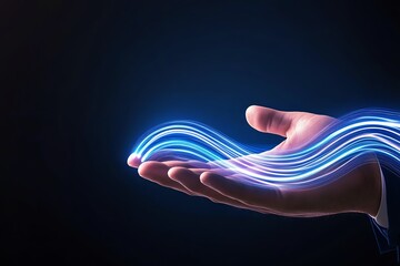 Poster - Bonds and liquidity, visualized in an abstract design with smooth, flowing lines representing flexibility
