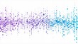 © Koplexs-Stock - Abstract Pattern of Blue and Purple Circles on a White Background