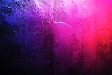 Sticker - Abstract Pink and Blue Neon Grunge Texture Background