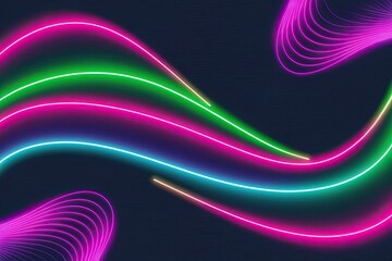 Wall Mural - vibrant 4k gradient background with alluring pastel holographic landscape and nostalgic visuals
