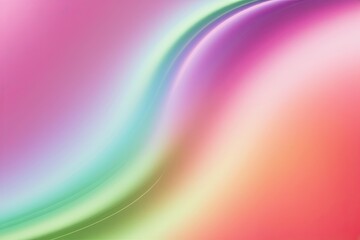 Wall Mural - vibrant dreamy gradient background with bubblegum lime and melon colors for a playful visual experie