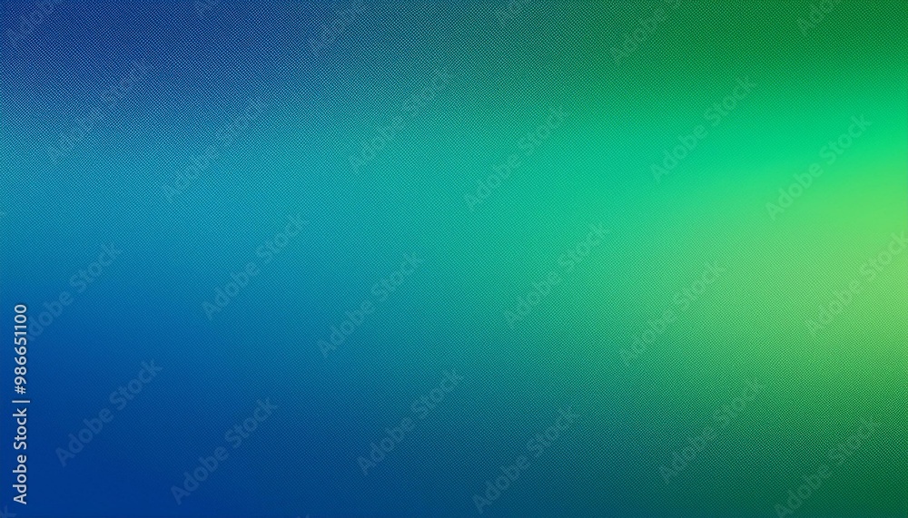 Gradient and grain texture on abstract blue green background Stock ...