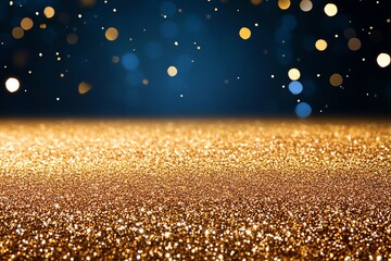 A glittering gold background, with sparkling particles scattered across, perfect for festive or celebratory designs