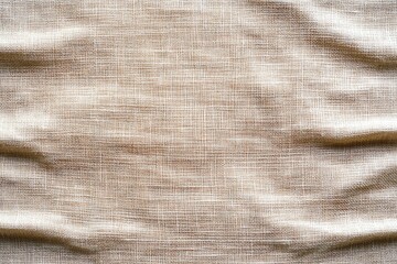 A simple linen texture, in soft beige, offering a natural and organic background for any project