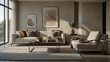 © Jirattawut - Interior of stylish living room with comfortable zone