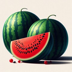 Wall Mural - watermelon