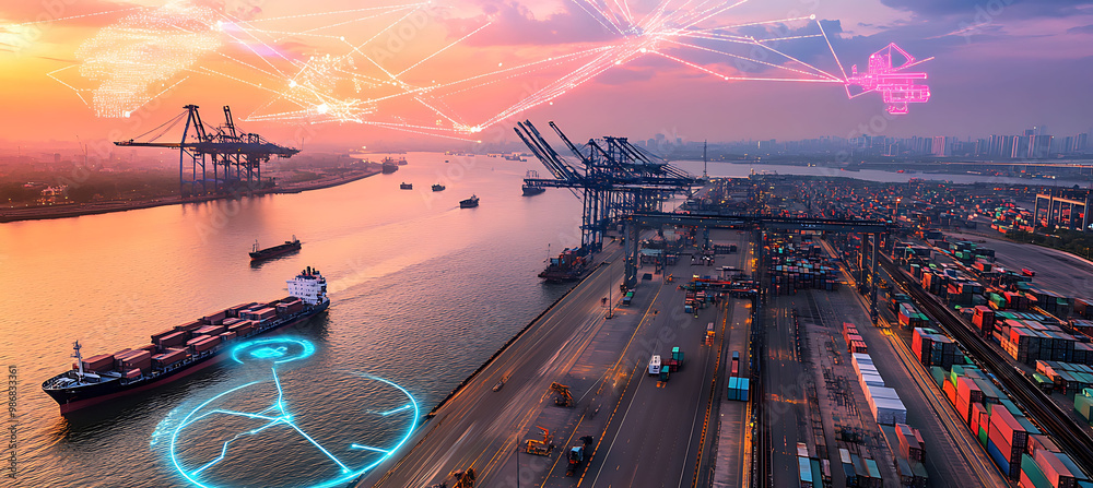 Future of smart supply chains powered by logistics automation where AI ...