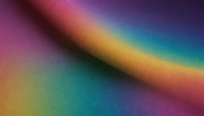 Aufkleber - A colorful fabric with a rainbow pattern