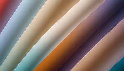 Poster - A colorful strip of paper with a variety of colors