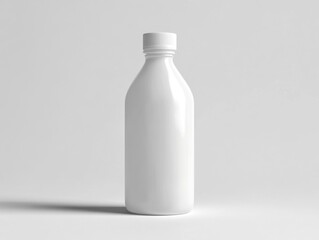 Poster - White Bottle Mockup