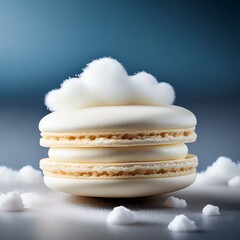 Wall Mural - Vanilla Cloud Macaron