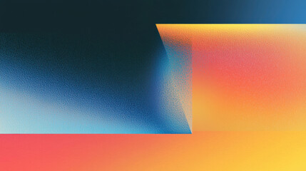 Poster - grainy background. vibrant abstract composition showcasing bold colors and geometric shapes, perfect